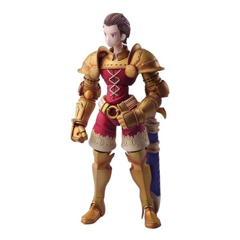 Figura articulada de Delita Heiral con armadura dorada