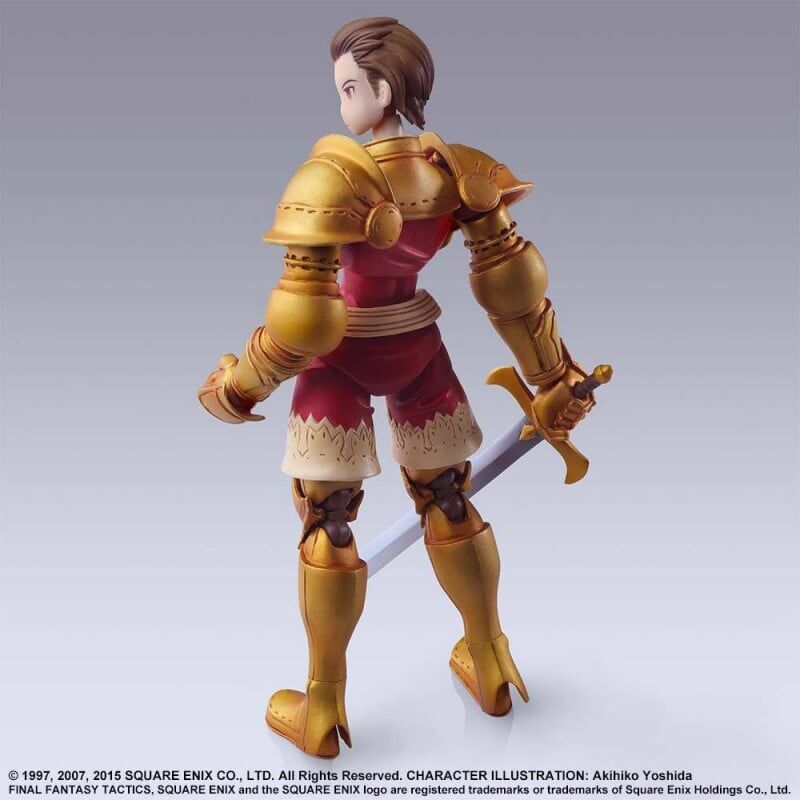 Figura articulada de Delita Heiral con armadura dorada - 5