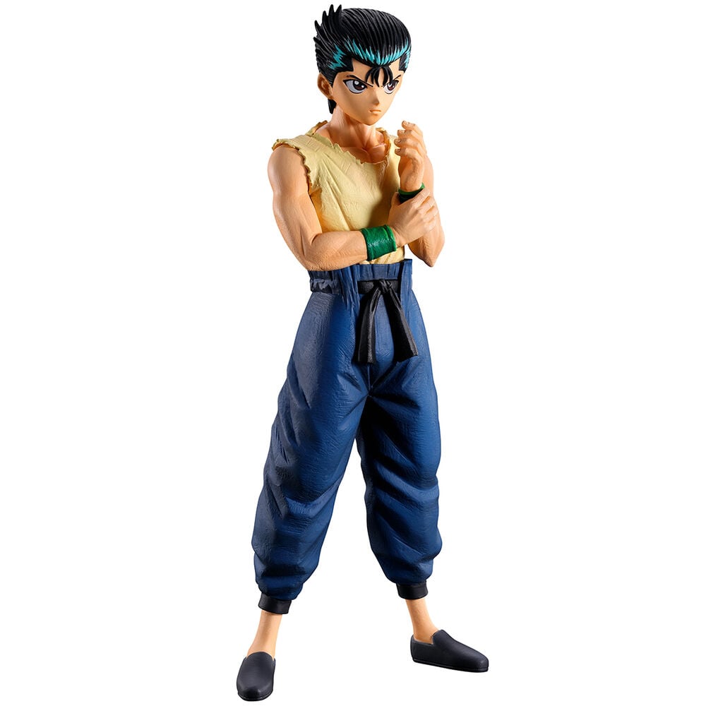 Figura Ichibansho de Yusuke Urameshi con el atuendo del Dark Tournament - 4