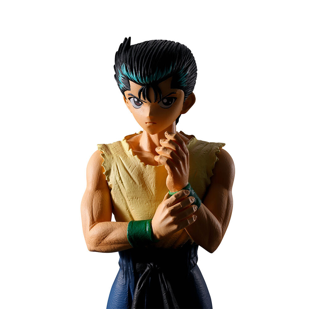 Figura Ichibansho de Yusuke Urameshi con el atuendo del Dark Tournament - 5