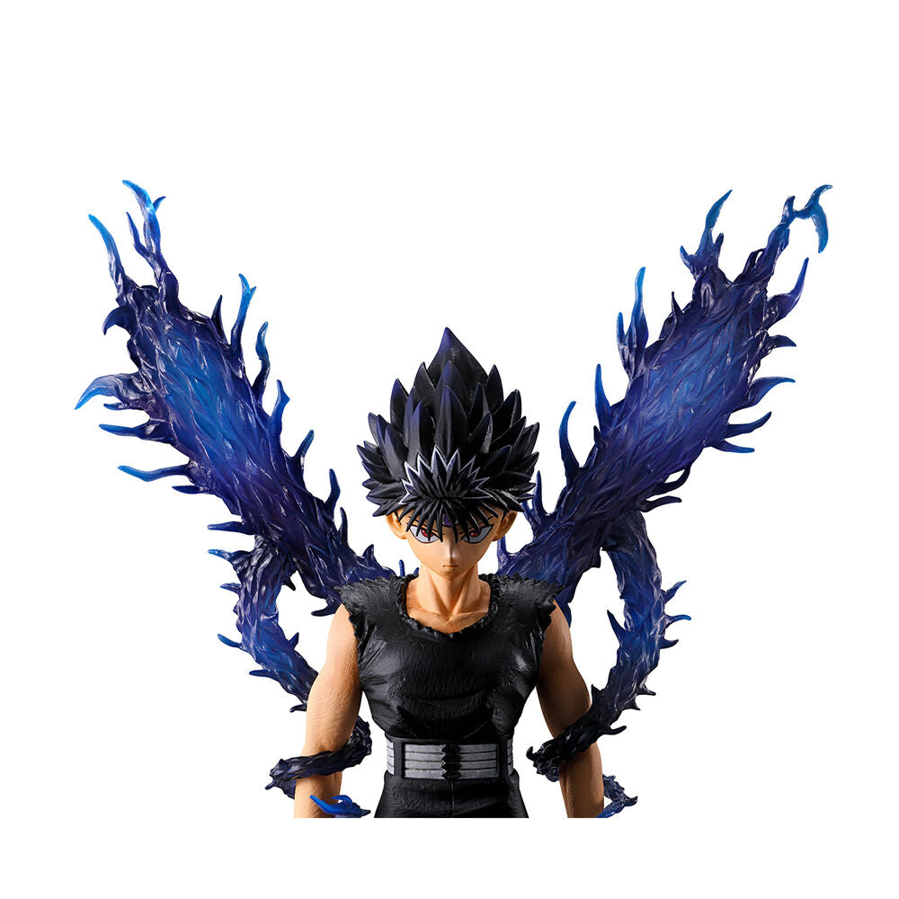Figura de Hiei de Yu Yu Hakusho con efectos de energía azul y violeta - 3