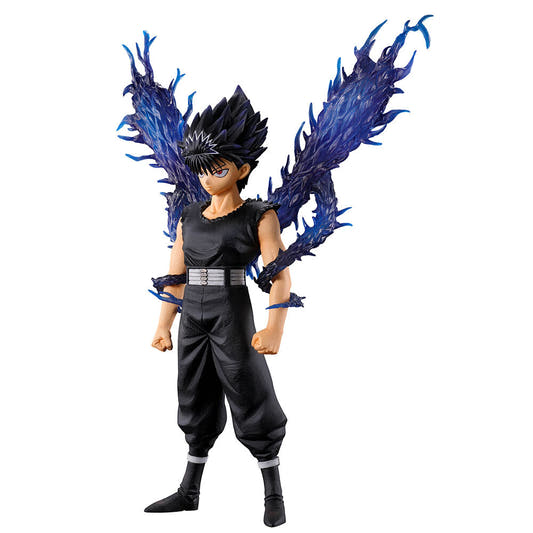 Figura de Hiei de Yu Yu Hakusho con efectos de energía azul y violeta - 5