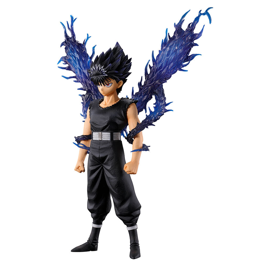 Figura de Hiei de Yu Yu Hakusho con efectos de energía azul y violeta - 5