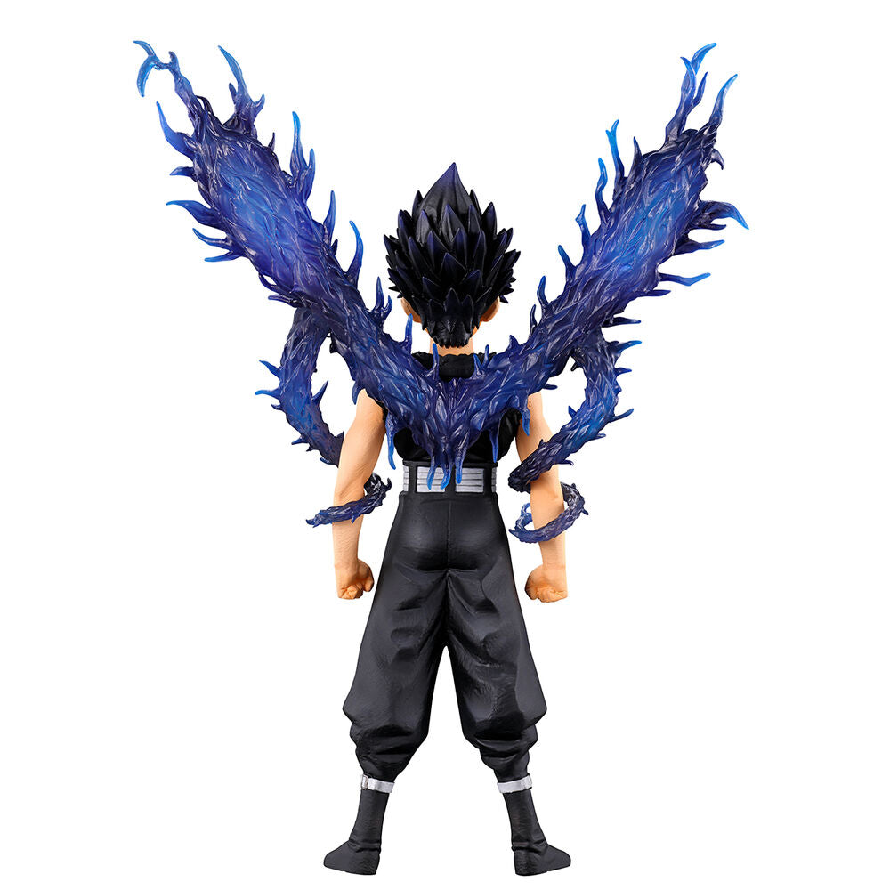 Figura de Hiei de Yu Yu Hakusho con efectos de energía azul y violeta - 6