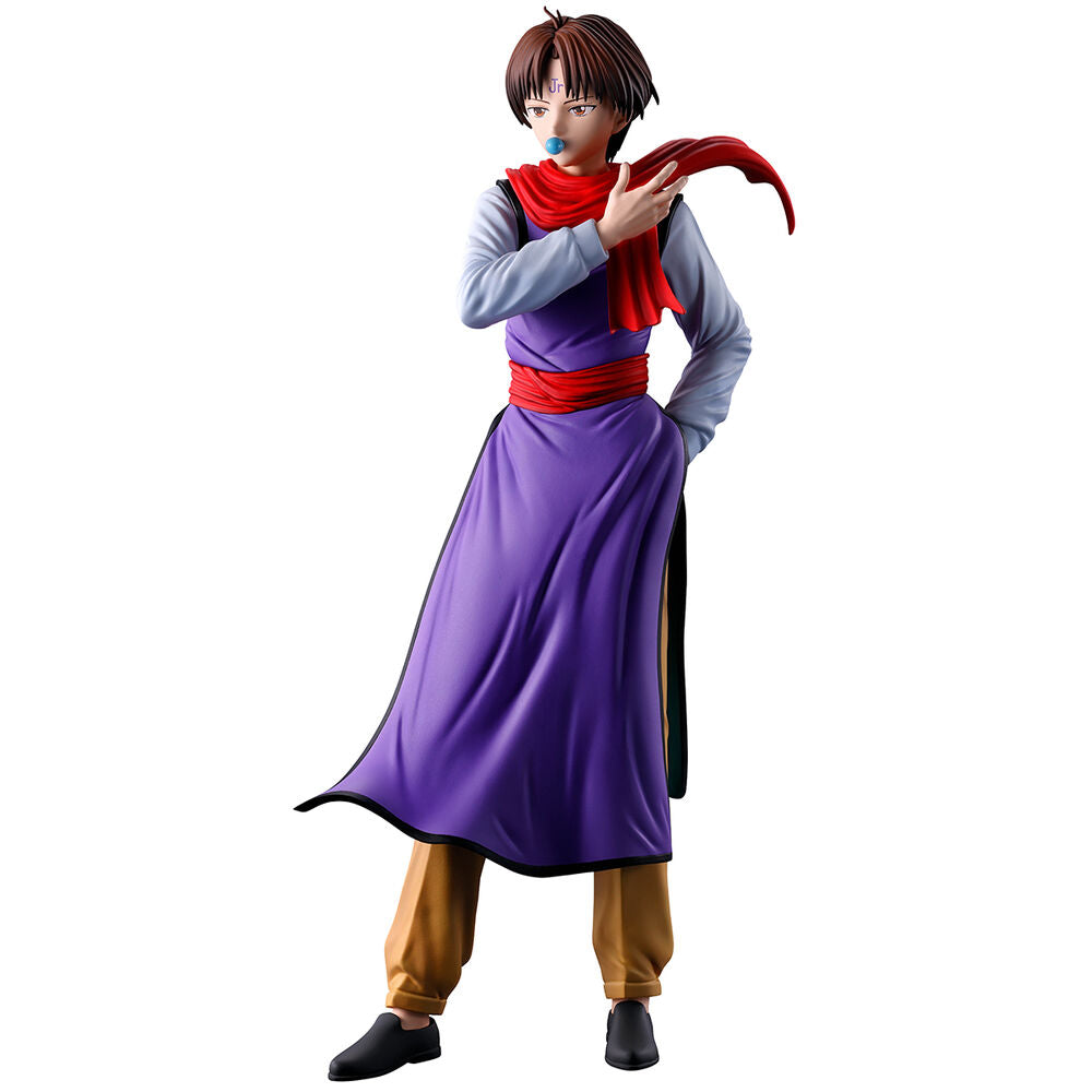 Figura Ichibansho de Koenma de Yu Yu Hakusho con vestimenta morada y bufanda roja - 3