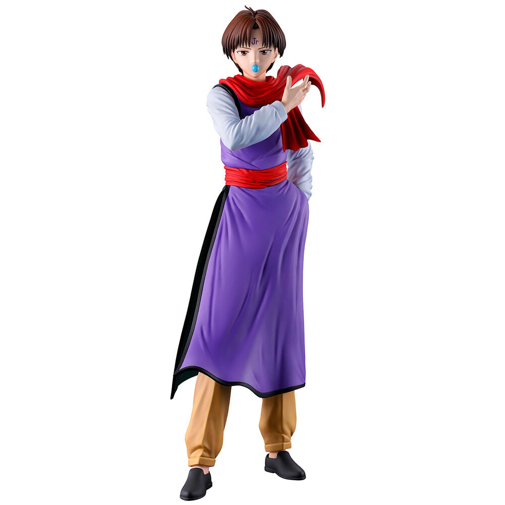 Figura Ichibansho de Koenma de Yu Yu Hakusho con vestimenta morada y bufanda roja - 4