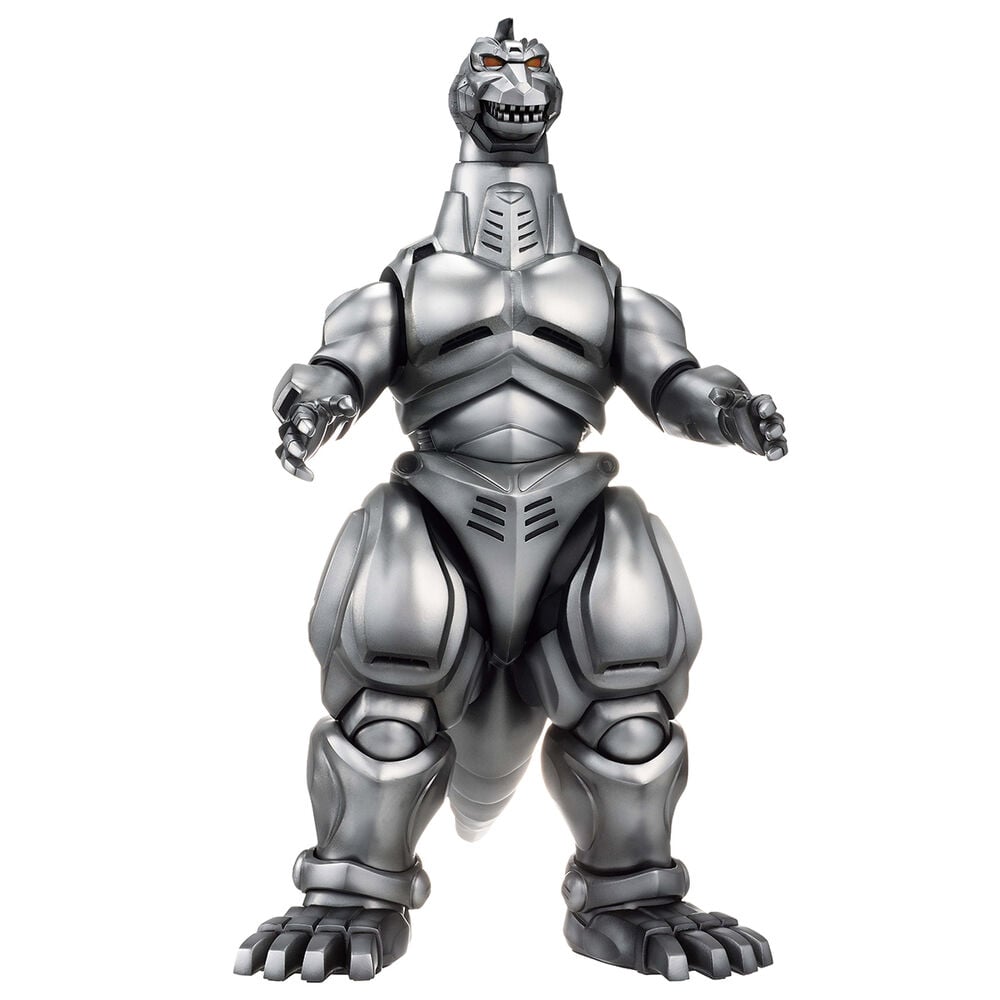 Figura Ichibansho de Mechagodzilla 1993 plateado