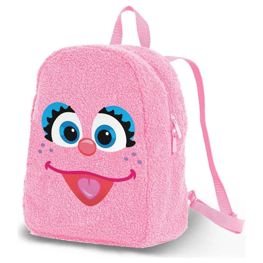 Mochila rosa de peluche de Abby Cadabby de Barrio Sésamo