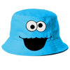 Gorro pescador azul del Monstruo de las Galletas de Barrio Sésamo