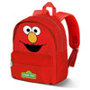 Mochila roja de Elmo de Barrio Sésamo con bolsillo frontal