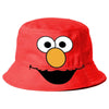 Gorro pescador infantil rojo con diseño de Elmo de Barrio Sésamo