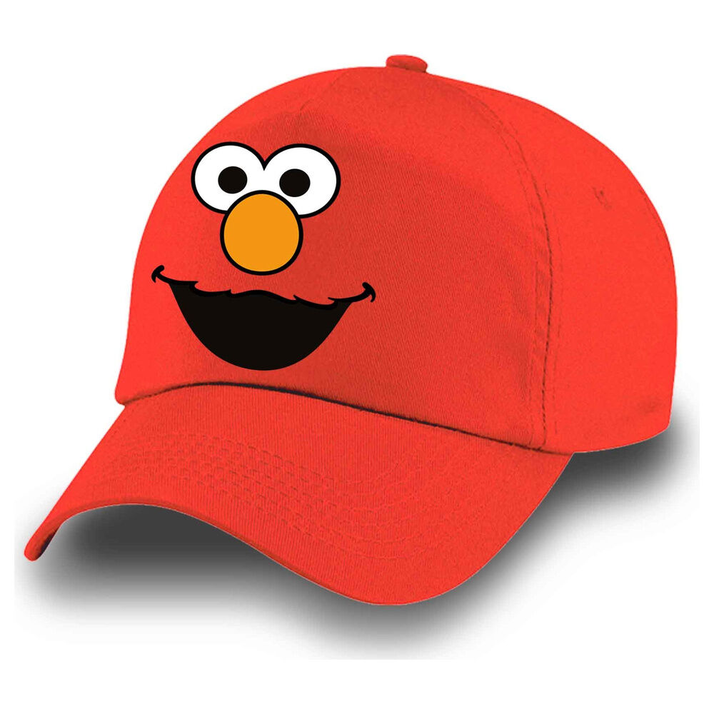 Gorra infantil roja de Elmo de Barrio Sésamo