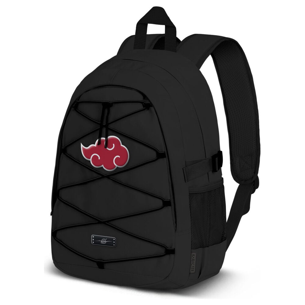 Mochila negra Naruto Shippuden con nube de Akatsuki