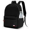 Mochila Marvel negra Karactermania con bolsillo frontal y lateral