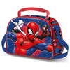 Bolsa portameriendas 3D de Spider-Man Marvel en rojo y azul