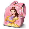 Mochila rosa 3D de Bella de La Bella y la Bestia Disney