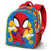 Mochila 3D azul y roja de Spider-Man Marvel
