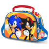 Bolsa portameriendas 3D de Shadow y Sonic the Hedgehog