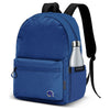 Mochila azul Sonic the Hedgehog con bolsillo frontal y lateral