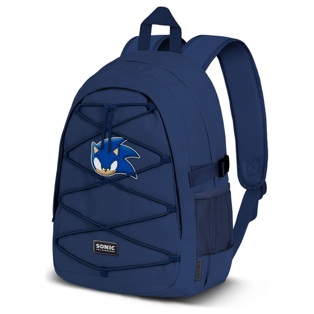 Mochila azul marino Sonic the Hedgehog de 44 cm