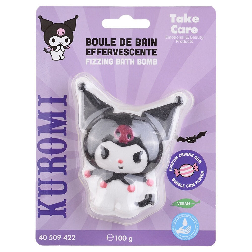 Bomba de baño efervescente Kuromi Hello Kitty de 100 g