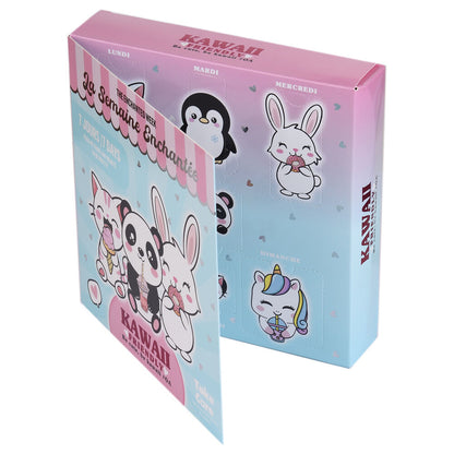 Set TAKE CARE de 7 productos de belleza Kawaii con gato, panda y conejo - 2