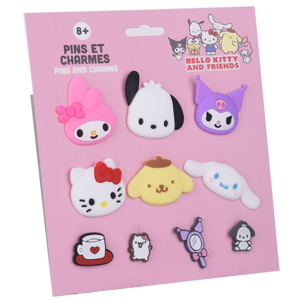 Blíster con 10 charms de Hello Kitty and Friends - 2