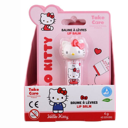 Bálsamo labial Hello Kitty Take Care de 4 g en envase rosa
