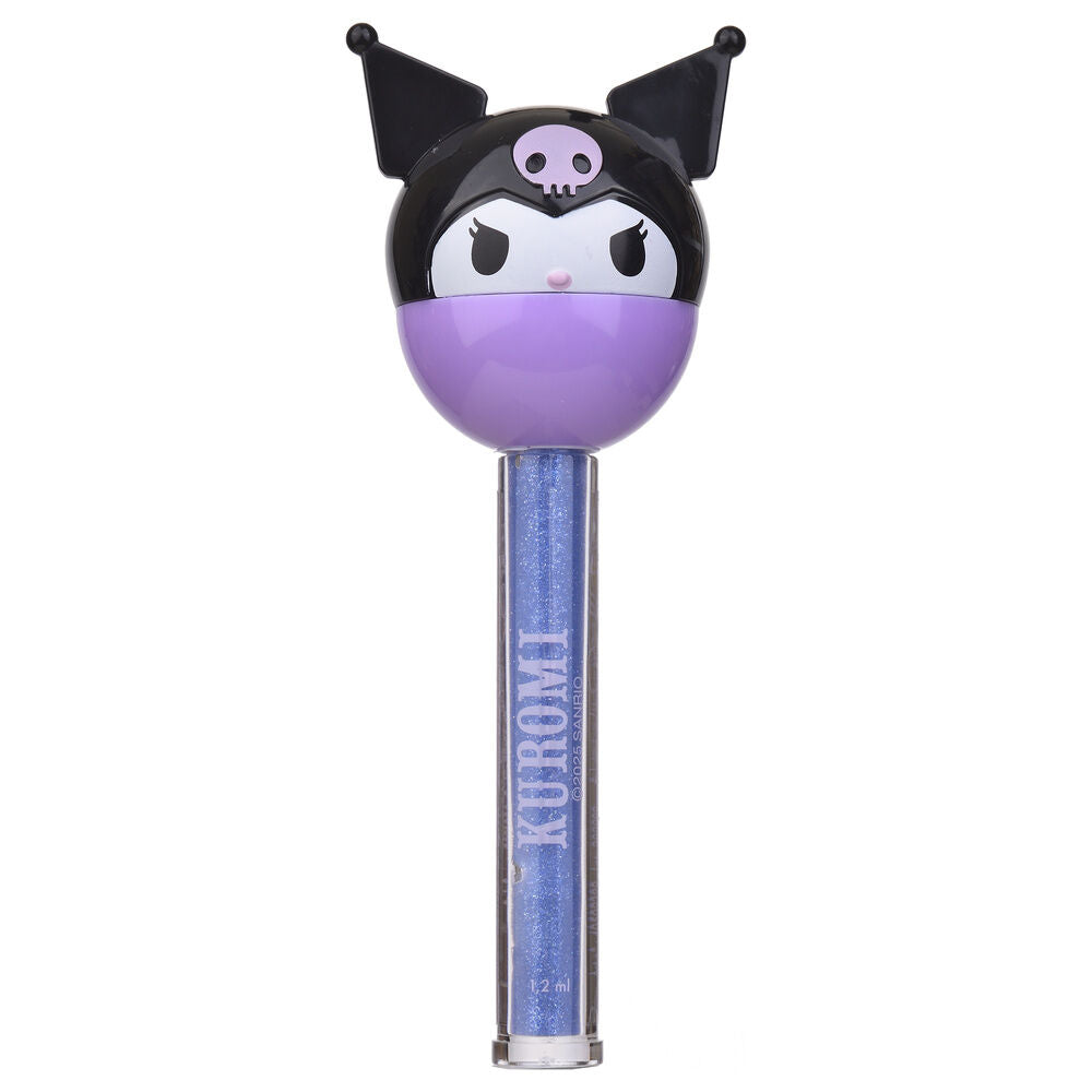 Bálsamo labial y brillo 2 en 1 de Kuromi en diseño morado - 3