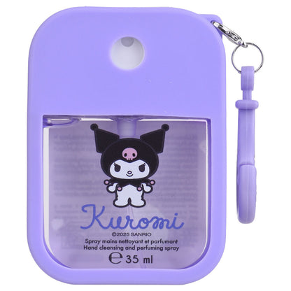Spray de manos Kuromi lila de 35 ml con cadena - 3
