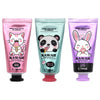 Set de tres cremas de manos y uñas Kawaii de 20 ml