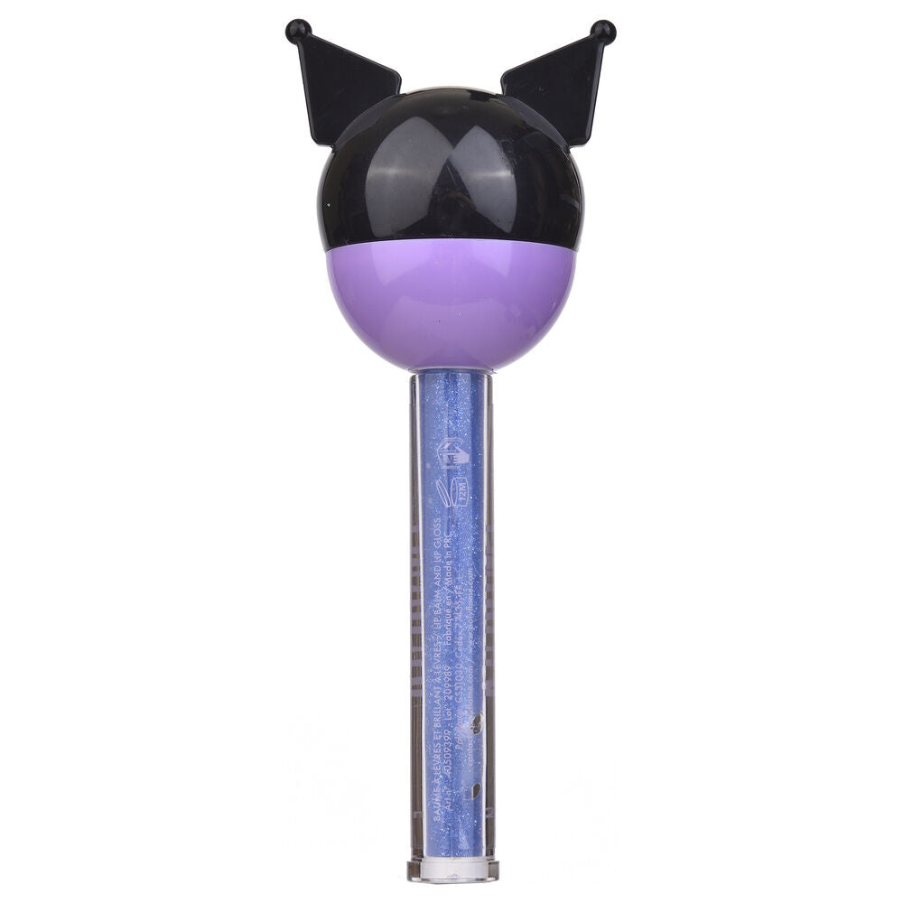 Bálsamo labial y brillo 2 en 1 de Kuromi en diseño morado - 4