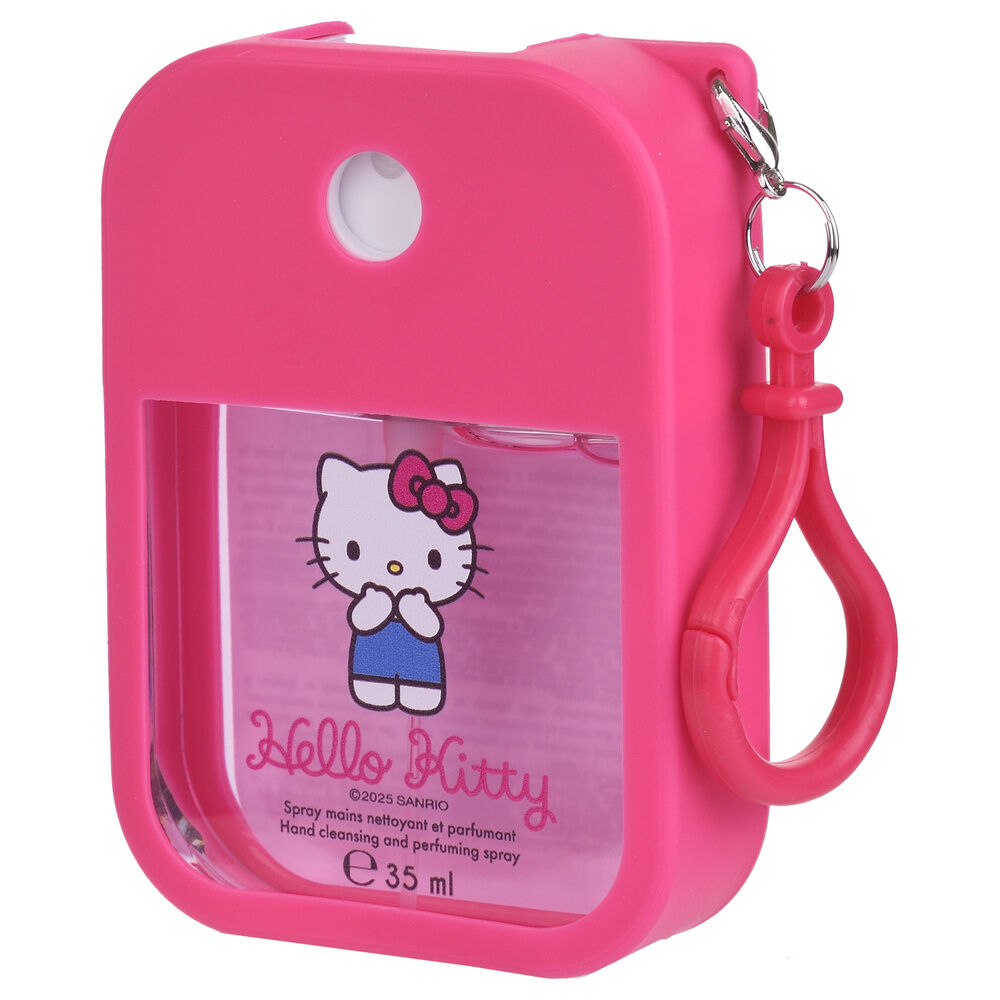 Spray de manos Hello Kitty de 35 ml en envase rosa - 5