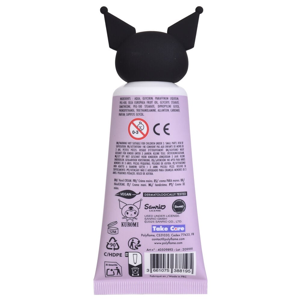 Crema de manos Kuromi Hello Kitty TAKE CARE de 40 ml - 4