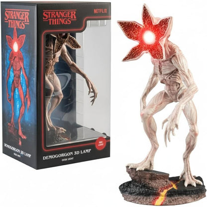 Lámpara 3D del Demogorgon de Stranger Things con luz roja