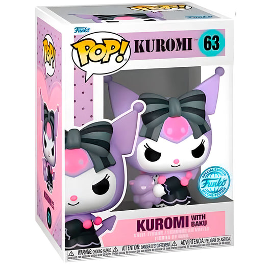 Figura Funko POP! de Kuromi Sanrio en tonos morados - 2