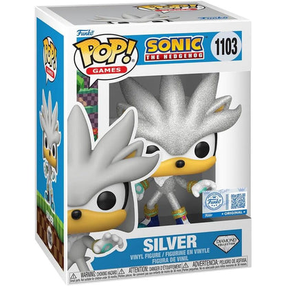Figura Funko POP de Silver de Sonic the Hedgehog - 2