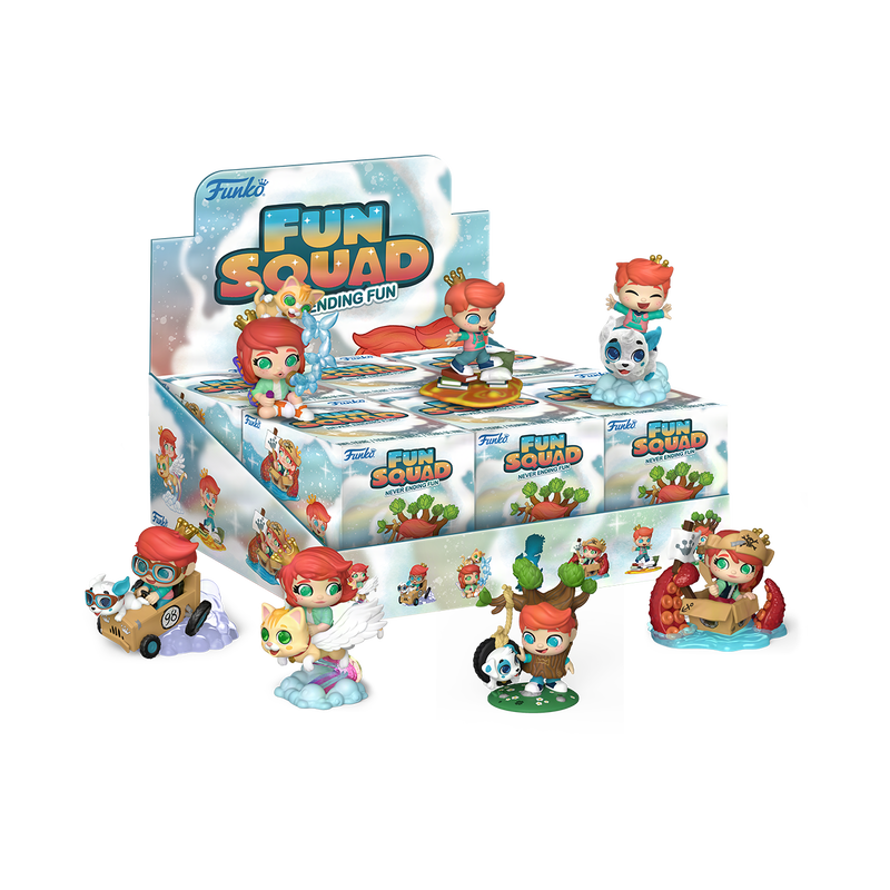 Blind box FUNKO Fun Squad con minifiguras de vinilo