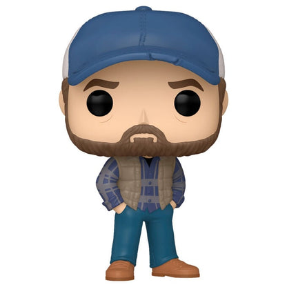 Figura Funko POP de Bobby Singer con gorra azul y barba