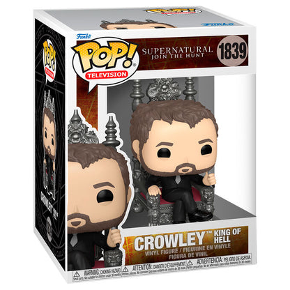 Figura Funko POP! de Crowley sentado en un trono ornamentado - 2