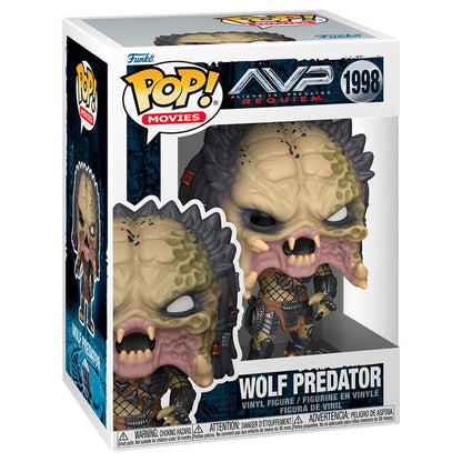 Figura Funko POP! Wolf Predator de Alien vs Predator Requiem - 2