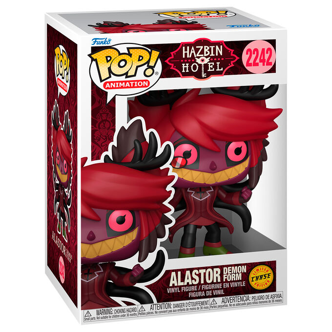 Figura Funko POP! de Alastor de Hazbin Hotel con variante Chase - 4