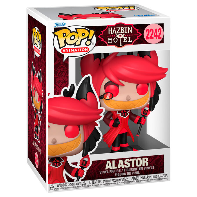 Figura Funko POP! de Alastor de Hazbin Hotel con variante Chase - 2