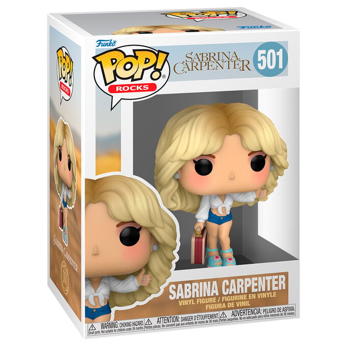 Figura Funko POP! de Sabrina Carpenter con maleta - 2
