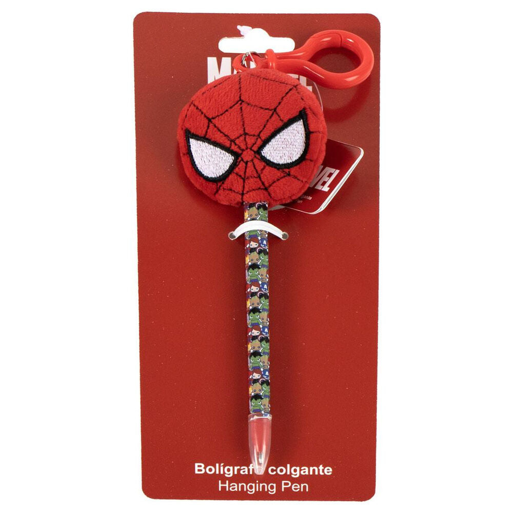 Llavero con bolígrafo rojo de Spider-Man Marvel