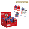 Set de papelería sorpresa Marvel Avengers en estuches rojo y azul