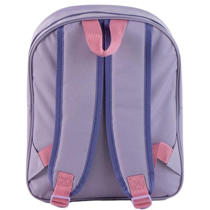 Mochila infantil lila de Kuromi Hello Kitty con bolsillo frontal - 2