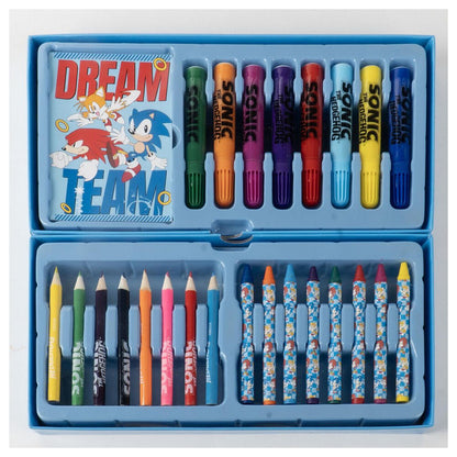 Maletín de papelería coloreable Sonic the Hedgehog - 2