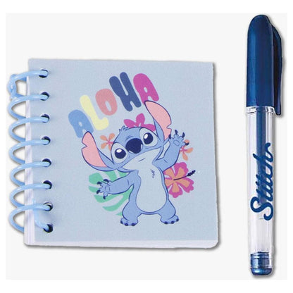 Set de papelería Disney Stitch con estuche, cuaderno y bolígrafo - 4