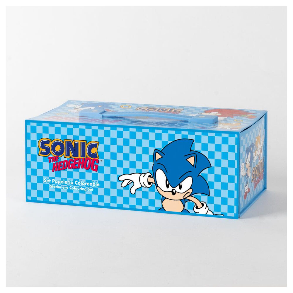Maletín de papelería coloreable Sonic the Hedgehog - 5
